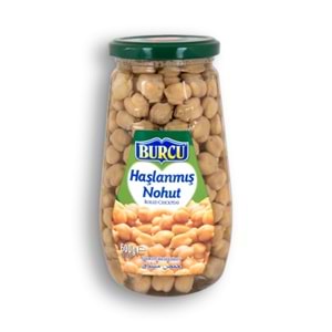 BURCU HAŞLANMIŞ NOHUT 600 GR CAM