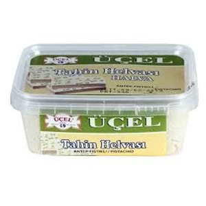 ÜÇEL HELVA FISTIKLI 400 GR PLASTİK