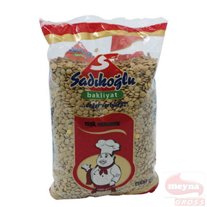 SADIKOĞLU YEŞİL MERCİMEK 1 KG