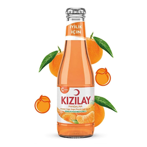 KIZILAY 200ML extra C VİTAMİN MANDALİNA MADEN SUYU