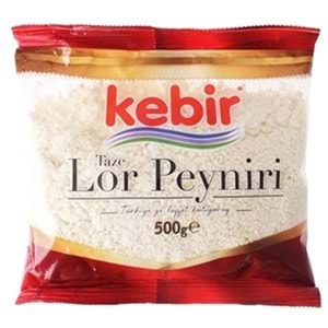 KEBİR LOR PEYNİRİ 500 GR