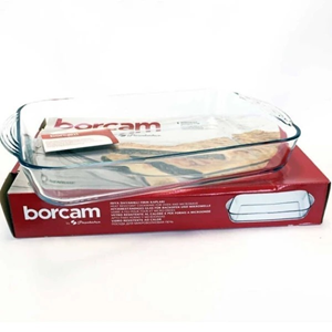 59124 BORCAM DİKDÖRTGEN TEPSİ