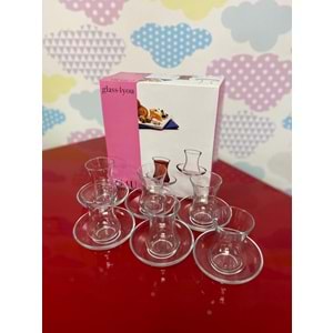 PAŞABAHÇE 96930 HARRAN ÇAY TAKIMI 12 parça