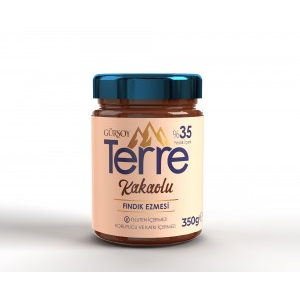 GÜRSOY Terre Kakaolu Fındık Ezmesi - 35% Fındık 350 gr