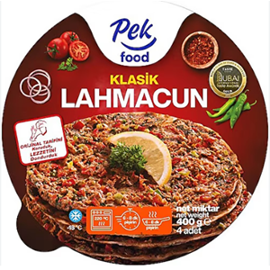 PEK LAHMACUN SOĞANLI 400 GR