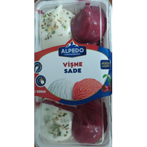 Alpedo 480 Gr VİŞNE SADE DONDURMA