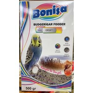 BONİSA MUHABBET KUŞ YEMİ 500 gr kabuksuz