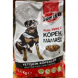 BONİSA 2,5kg KÖPEK yetişkin kuzu pirinç