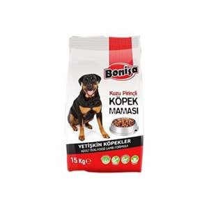 BONİSA KÖPEK MAMASI 15 KG YETİŞKİN KUZULU