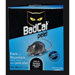 BADCAT PELLET FARE İLACI 100GR