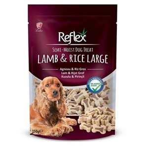 RefleX SEMİ KÖPEK ÖDÜL MAMASI KUZU PİRİNÇ 150 GR