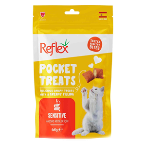 RefleX POCKET KEDİ ÖDÜL MAMASI HASSAS KEDİLER 60 GR