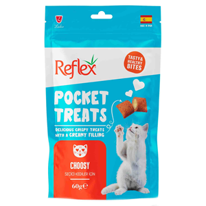RefleX POCKET KEDİ ÖDÜL MAMASI SEÇİCİ KEDİLER 60 GR