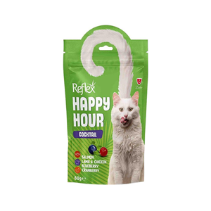 RefleX happy hour KOKTEYL 60 GR KEDİ ÖDÜL MAMASI
