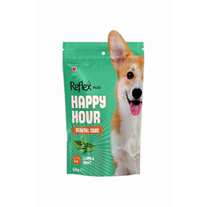RefleX happy hour AĞIZ VE DİŞ SAĞLIĞI 60 GR KÖPEK ÖDÜL MAMASI