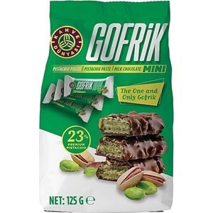 KAHVE DÜNYASI GOFRİK ANTEP FISTIKLI SÜTLÜ GOFRİK(12,5GR*10)*12