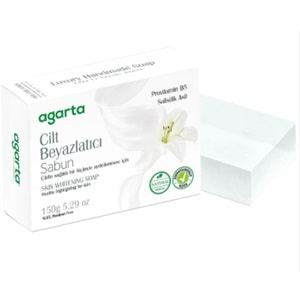 AGARTA CİLT BEYAZLATICI SABUN 150 GR