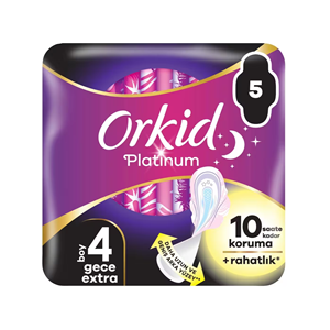 ORKİD PLATİNUM TEKLİ GECE EXTRA 5 Lİ