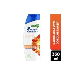 H&S ABS ŞAMPUAN 330 ML KADIN.SAÇ.DÖK.1+1 *6 (YE
