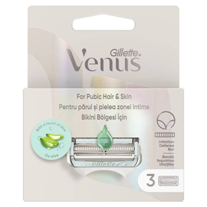 Gillette Venus Bikini Bölgesi 3 Adet Yedek Başlık