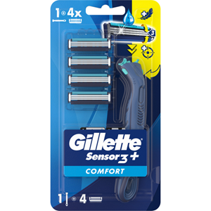 GİLLETTE SENSOR MAKİNE + 4 YEDEK