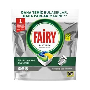 FAİRY PLATINUM 30 LÜ bulaşık makine kapsülü