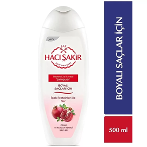 H.Ş.ŞAMPUAN NAR-BOYALI SAÇLAR 500 ML
