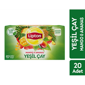 Lipton Mango Ananas Yeşil Çay 20'Li 30 G
