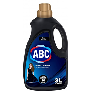 ABC SIVI DETERJAN SİYAH 3000 ML