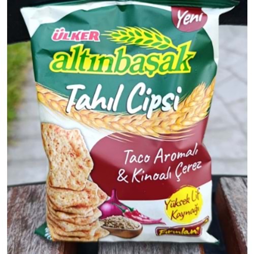 ÜLKER ALTINBAŞAK TAHIL CİPSİ KİNOA ÇEREZ 50 GR