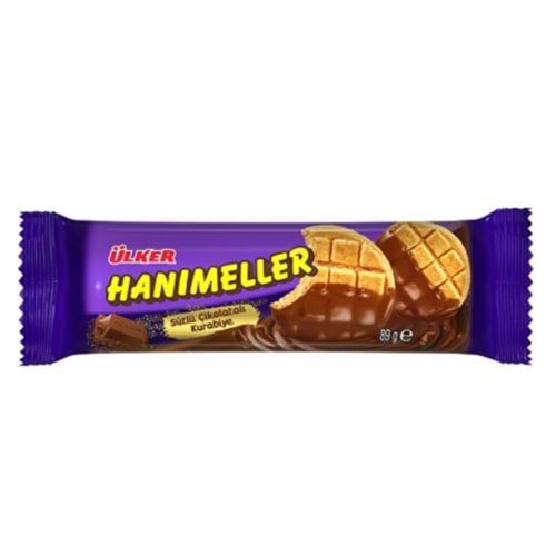ÜLKER HANIMELLER ÇİKOLATA KAPLI 89 GR