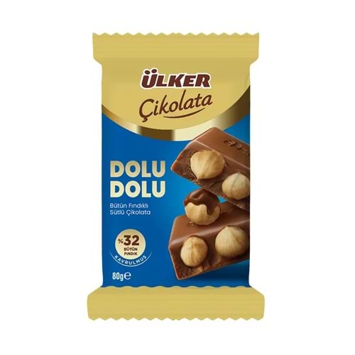 ÜLKER DOLUDOLU FINDIKLI 80 GR