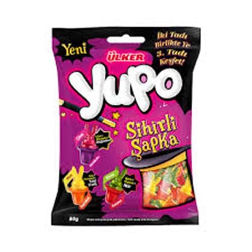 ÜLKER YUPO SİHİRLİ ŞAPKA 80 GR