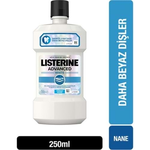 LİSTERİNE 250ML ADVANTEGE WHİTE