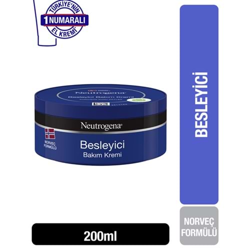 NEUTREGENA 200ML BESLEYİCİ BAKIM KREMİ NORVEÇ FORMÜL.