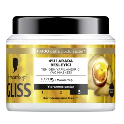 GLISS SAÇ MASKESİ NUTRİTİVE 400 ml