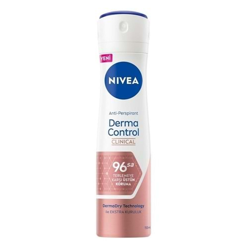 NIVEA DEODORANT SPY DERMO KLİNİK KADIN _ML 150ML