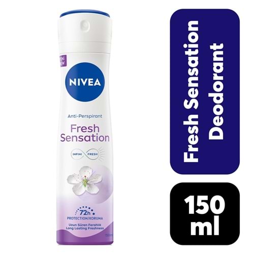 Nivea Deodorant SPREY Kadın 150 ml Fresh Sensation