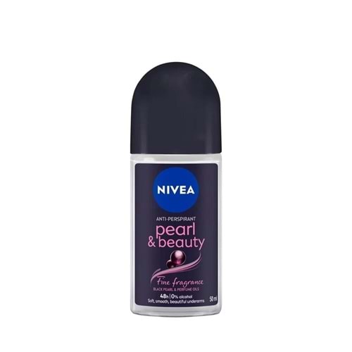 NIVEA DEODORANT ROLL-ON PEARL&BEAUTY BLACK 50ML KDN