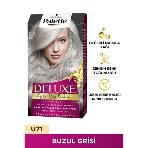 PALETTE DELUX U71 BUZUL GRİSİ