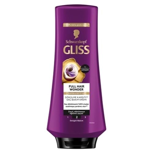 GLISS 360ML SAÇ KREMİ full hair wonder