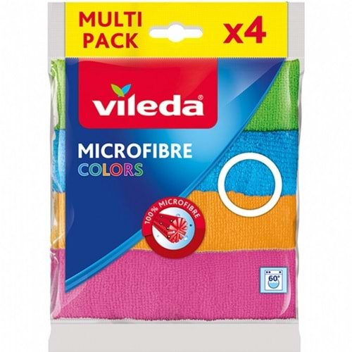 VİLEDA MİKROFİBER COLORS 4LÜ.