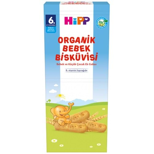 HİPP ORGANİK BEBE BİSKÜVİSİ 180 GR