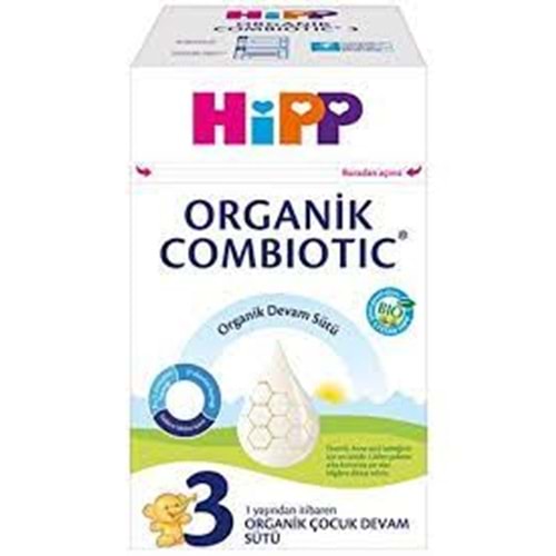 HİPP 350GR 3 ORGANİK BEBEK SÜTÜ combiotik YENİ