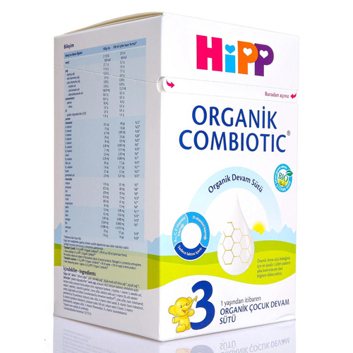 HİPP 800GR 3 ORGANİK BEBEK SÜTÜ combiotik.
