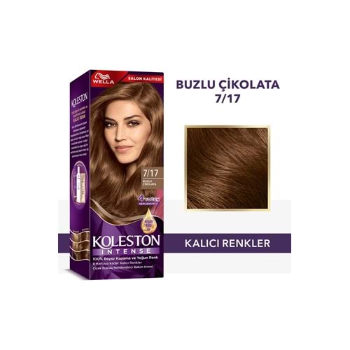 Koleston Intense 7/17 Buzlu Çikolata *24