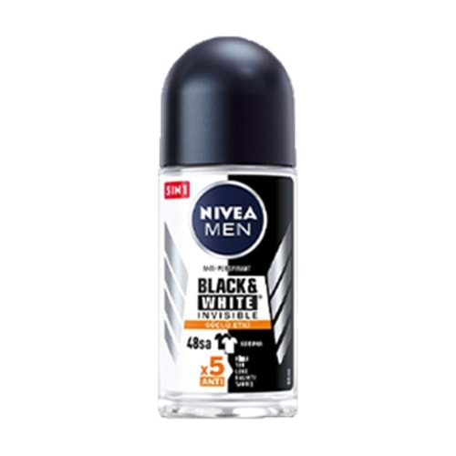 NIVEA DEODORANT ROLL-ON B&W GÜÇLÜ ETKİ 50ML ERK