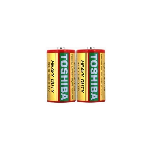 PİL BÜYÜK PİL TOSHIBA SİYAH 2 Lİ