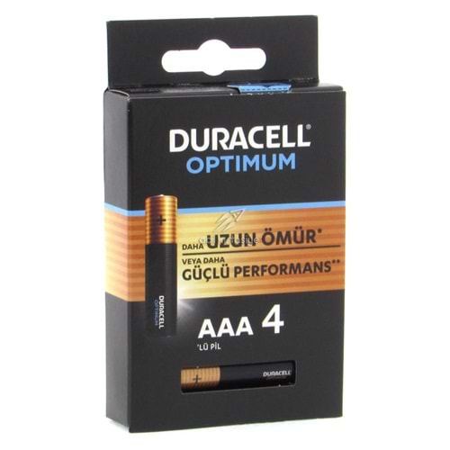 DURACELL OPTİMUM İNCE PİL 4 LÜ
