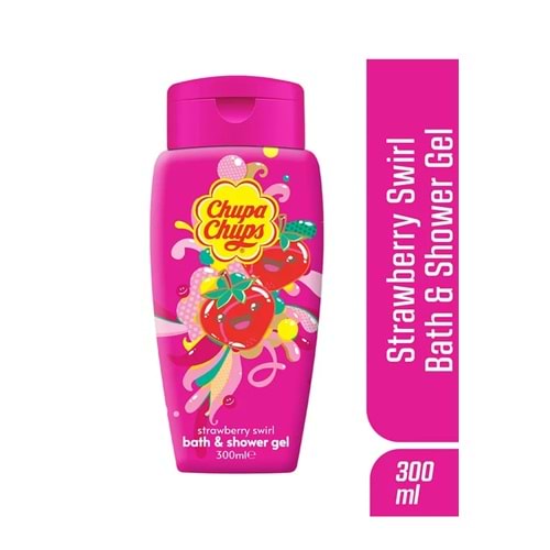 CHUPA CHUPS DUŞ JELİ ÇİLEKLİ 300 ML